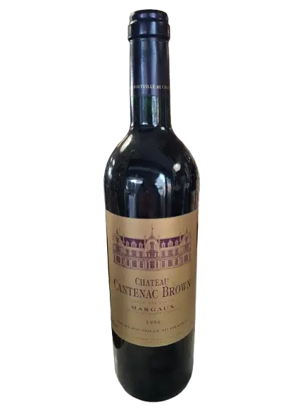 Vin millésime Château Cantenac Brown - Margaux année 1996
