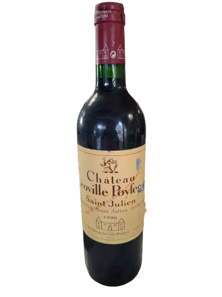 Vin millésime Château Leoville Poyferré - Saint Julien année 1996