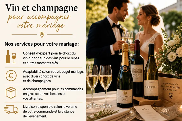 Illustration d'un couple qui célèbre un mariage